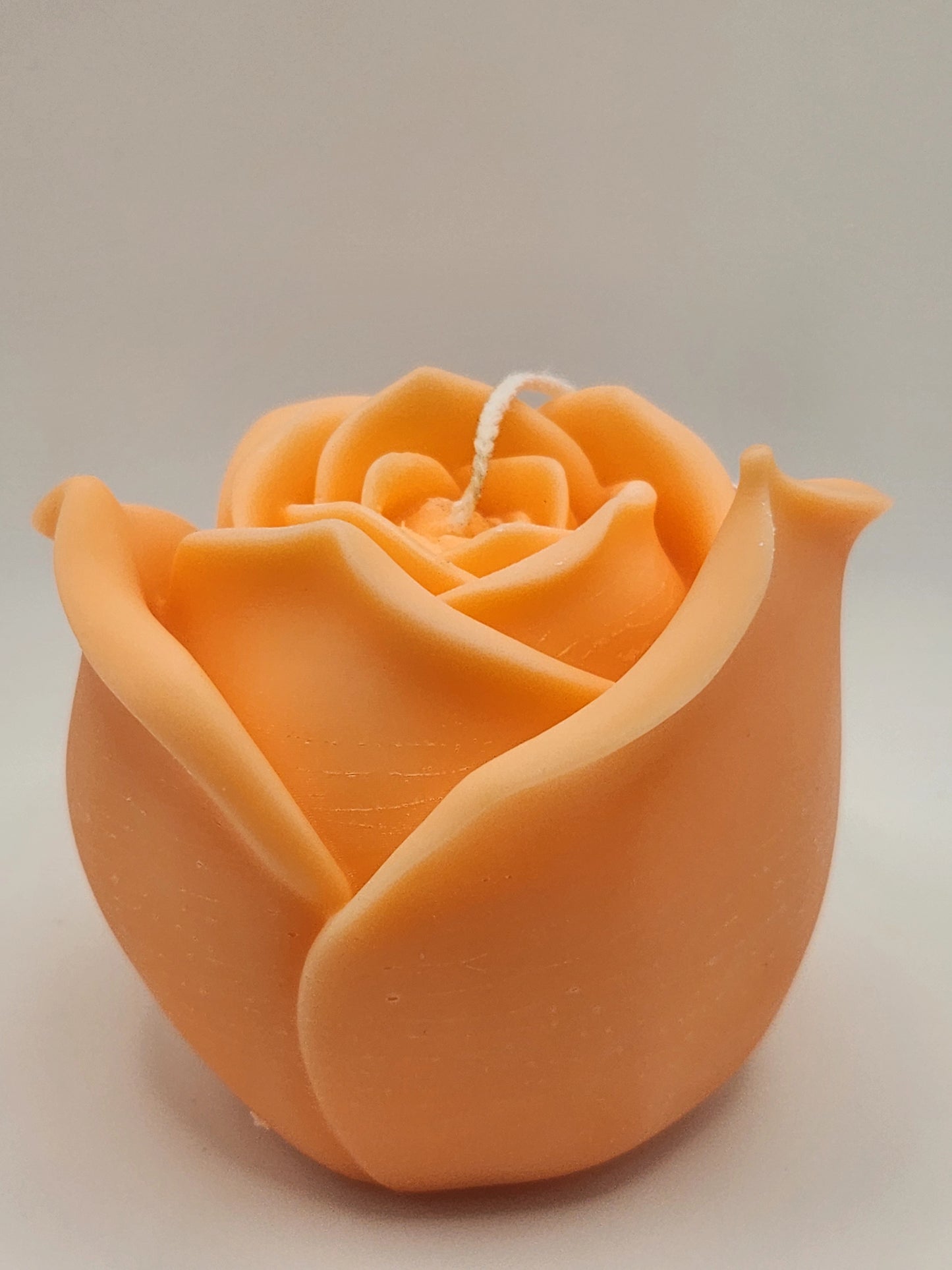 Large Rose Candle
