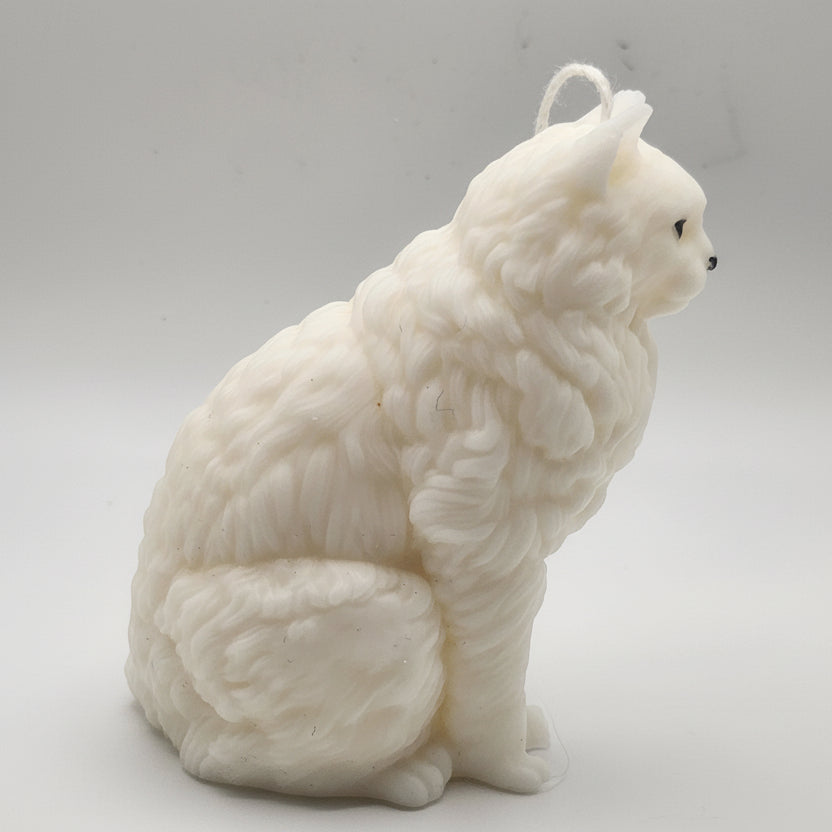 Sitting Cat Candle