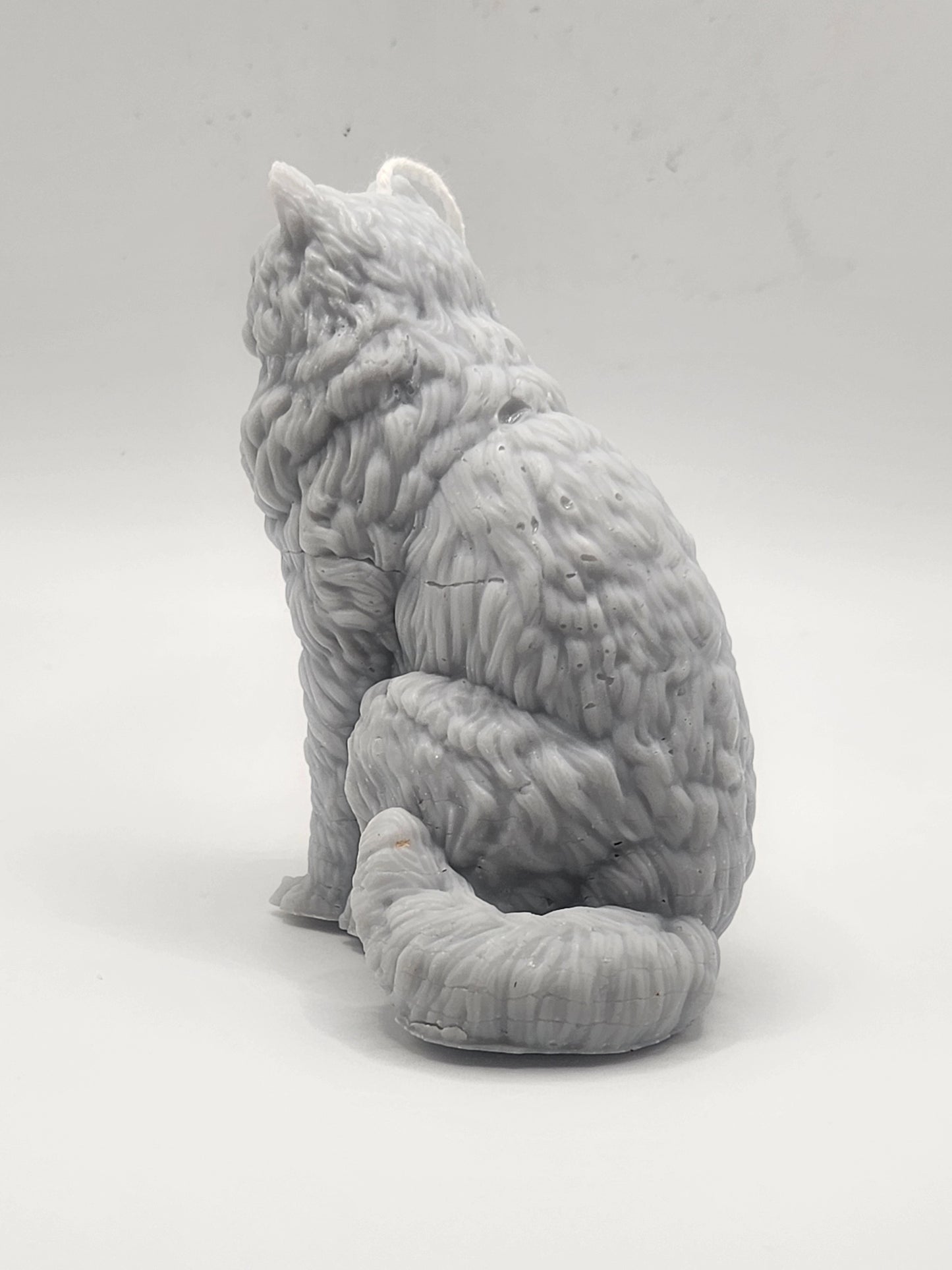 Sitting Cat Candle