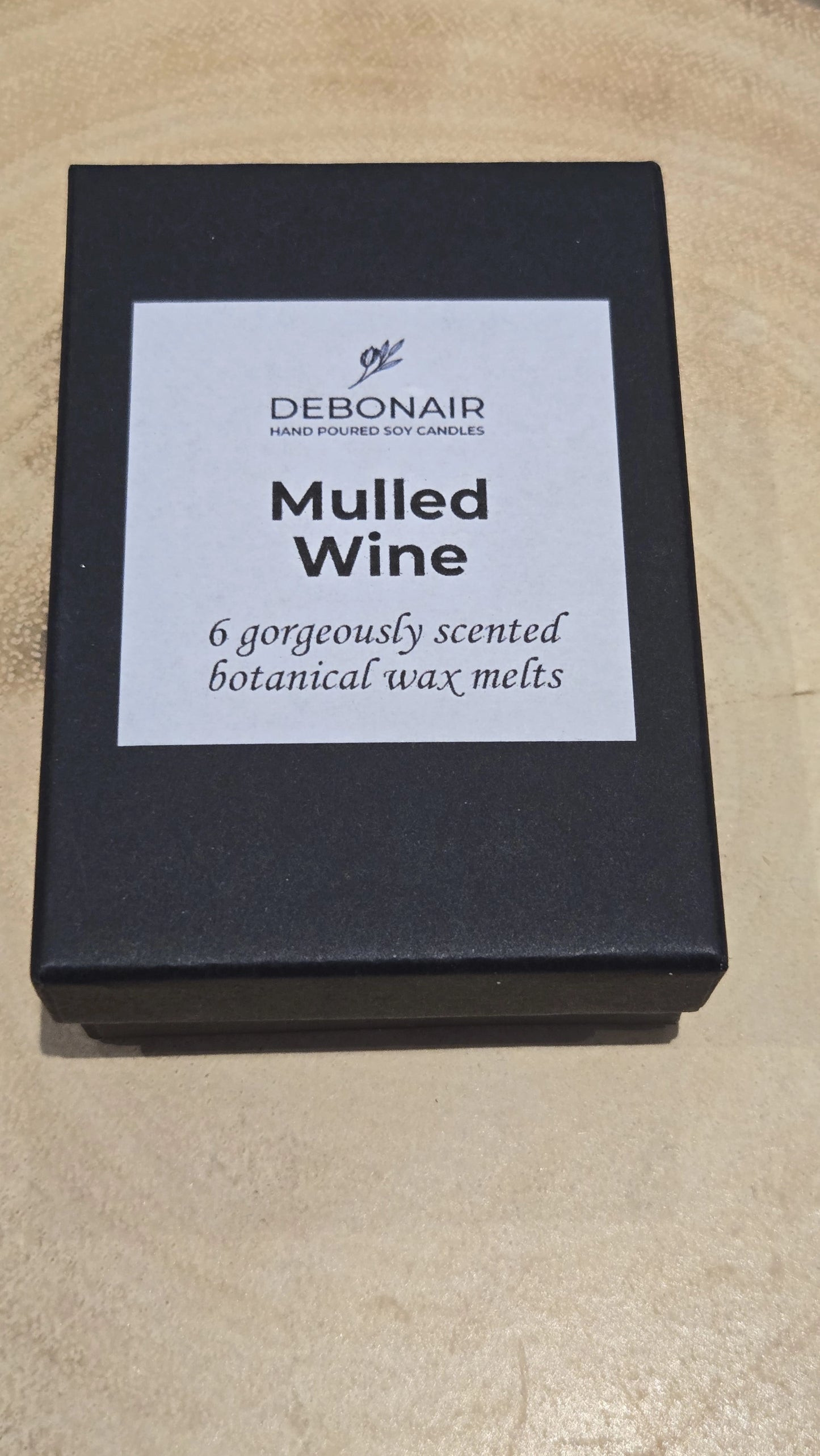 Mulled Wine Botanical Wax Melts - Boxed Set of 6 Soy Wax Melts