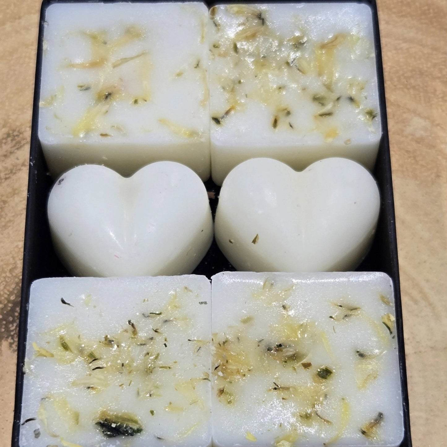 Rosemary & Amber Botanical Wax Melts - Boxed Set of 6 Soy Wax Melts