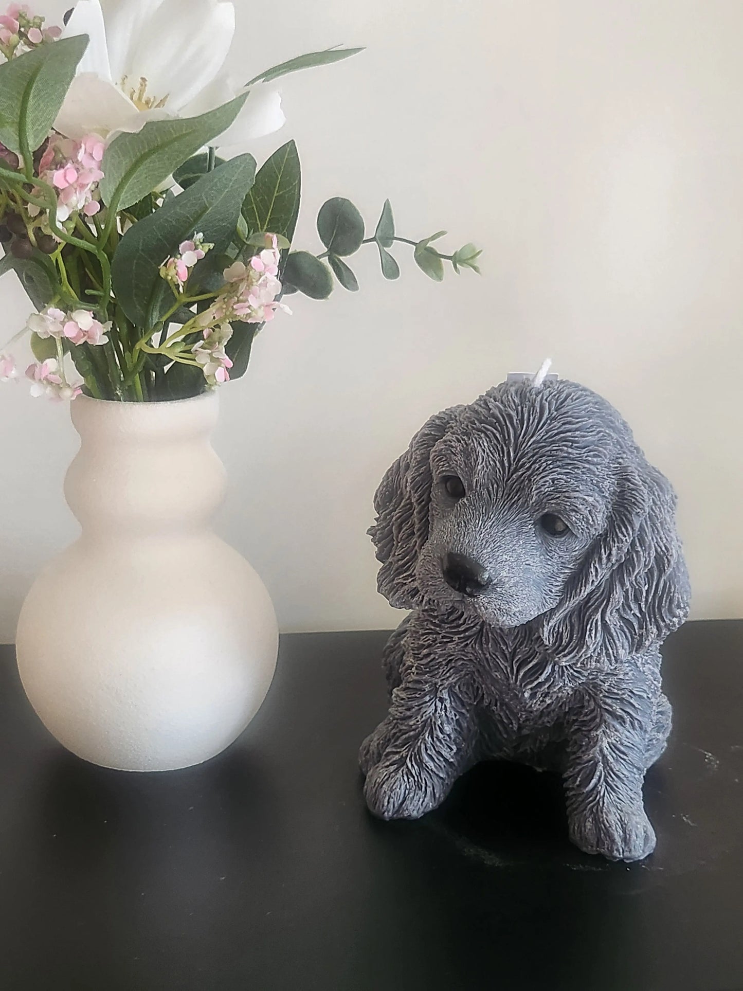 Cocker Spaniel Dog Candle