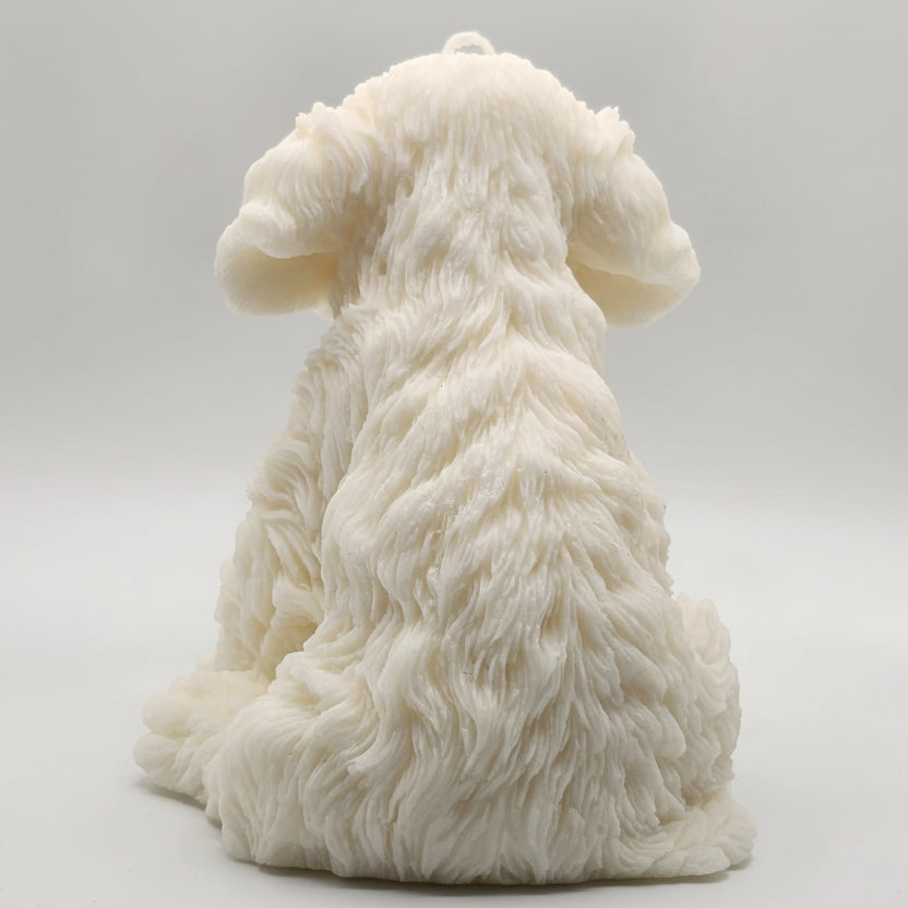 Cockerpoo Dog Candle