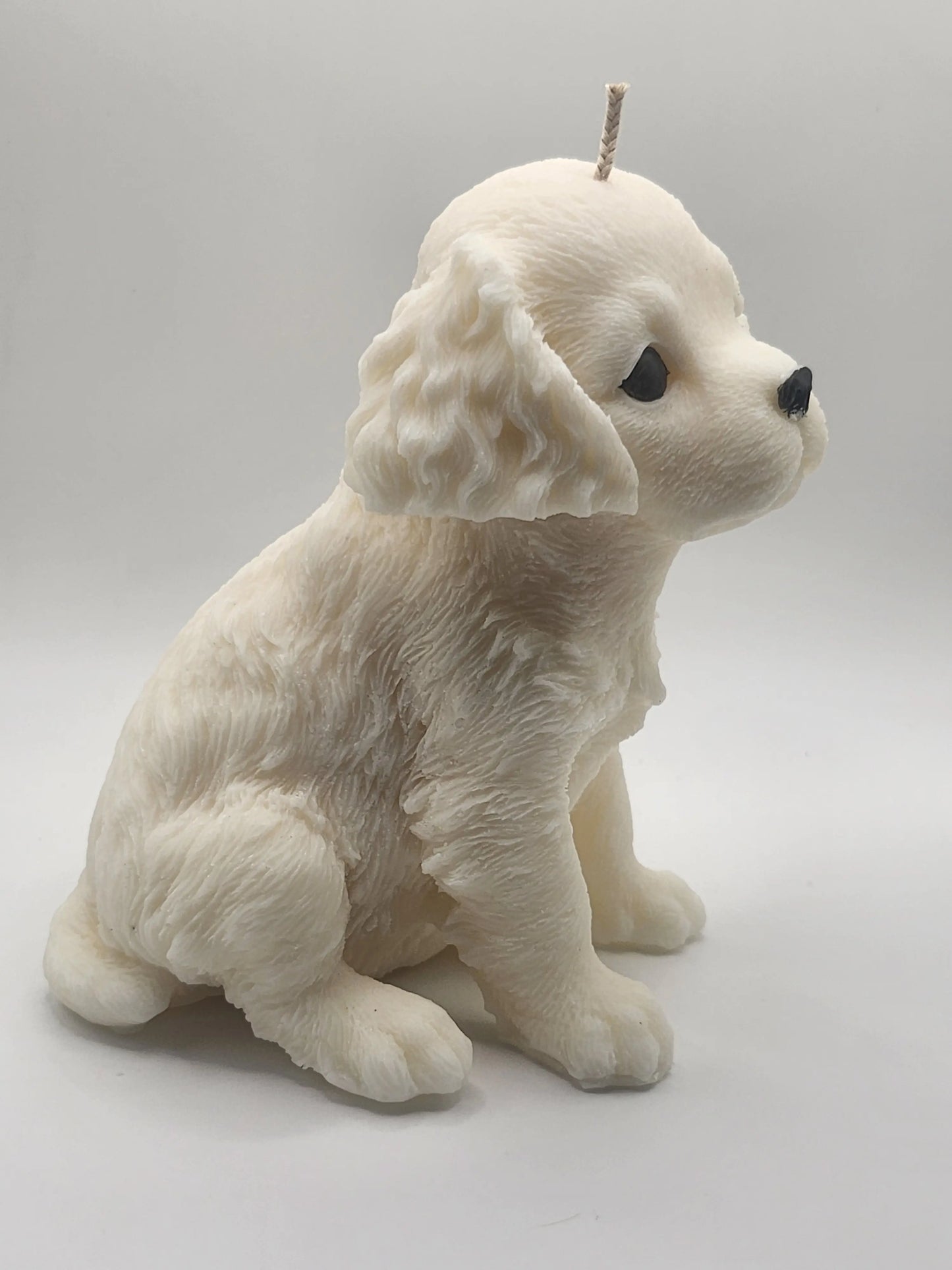 King Charles Spaniel Dog Candle