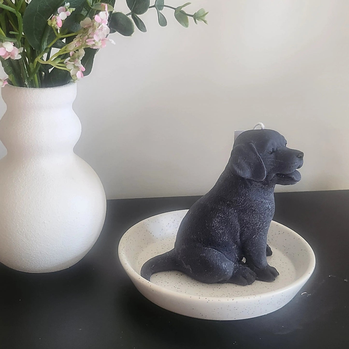 Labrador Dog Candle