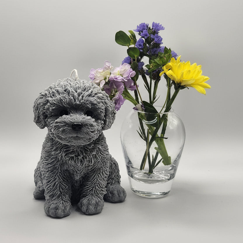 Puppy Dog Candle