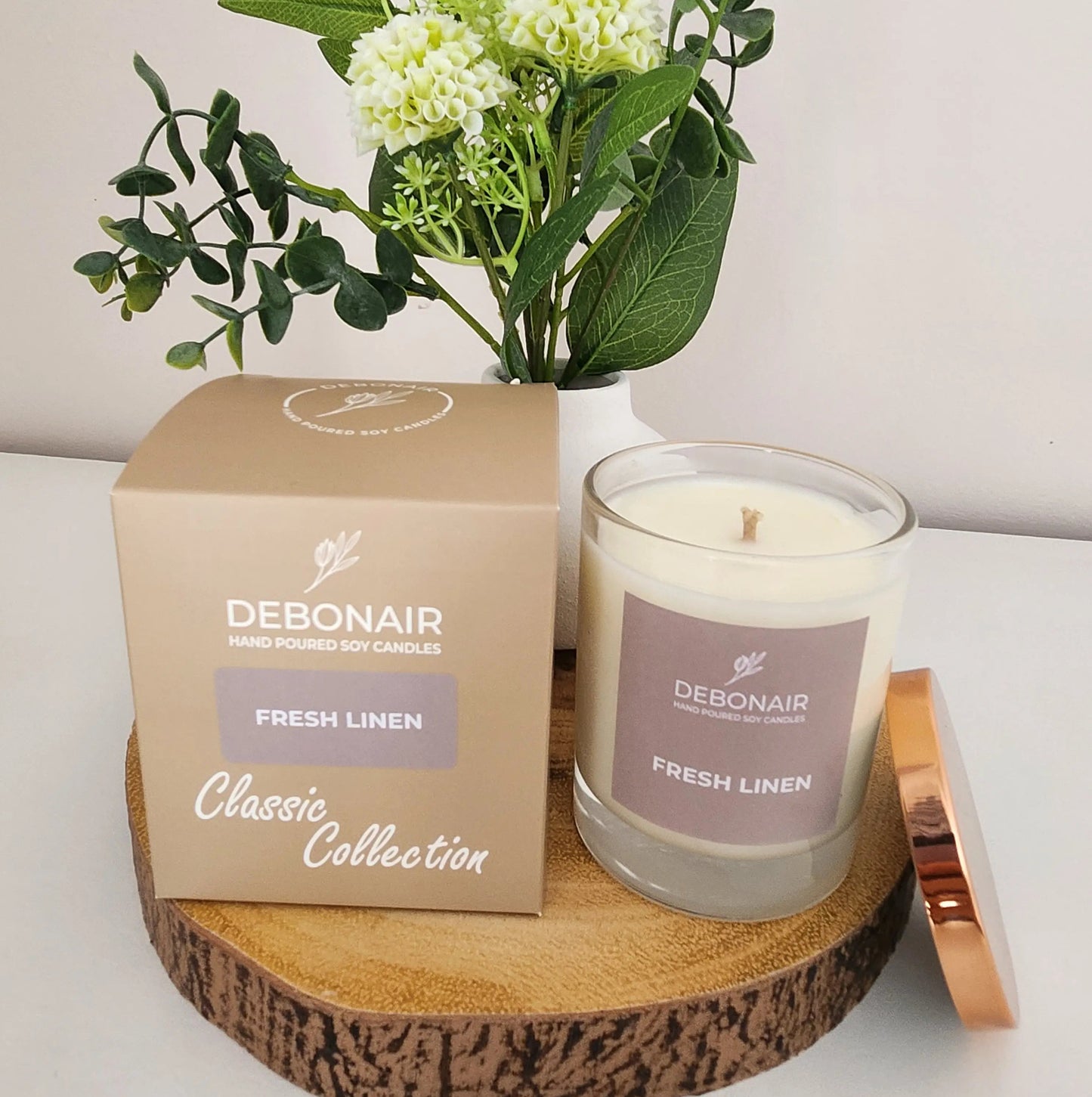 Fresh Linen 160g Candle