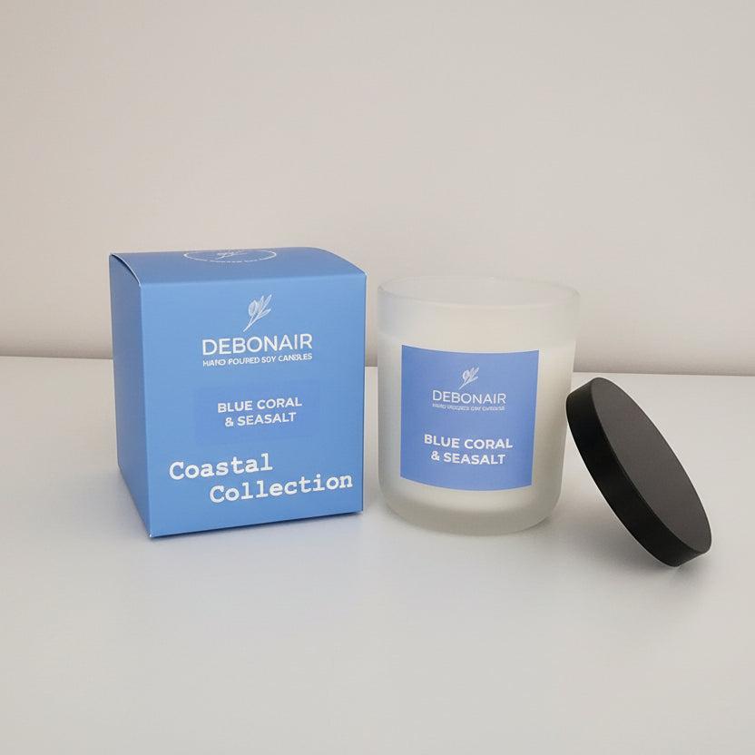 Blue Coral & Seasalt 160g Candle