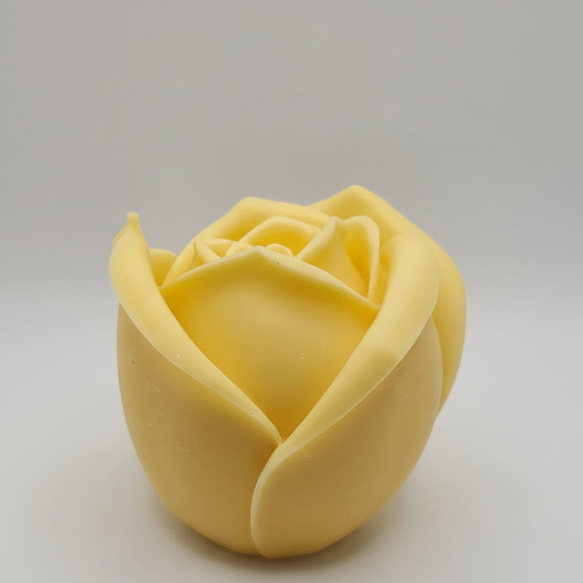 Large Rose Candle