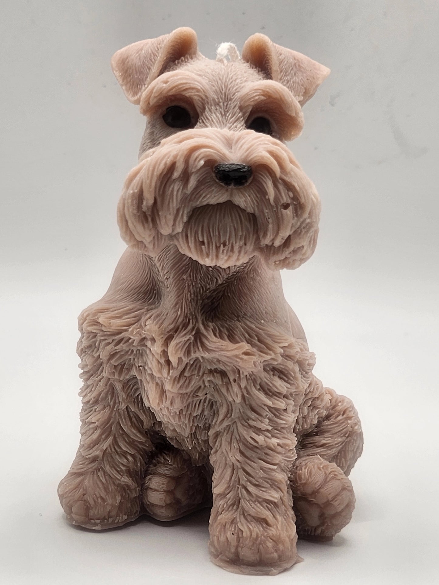 Schnauzer Dog Small Candle