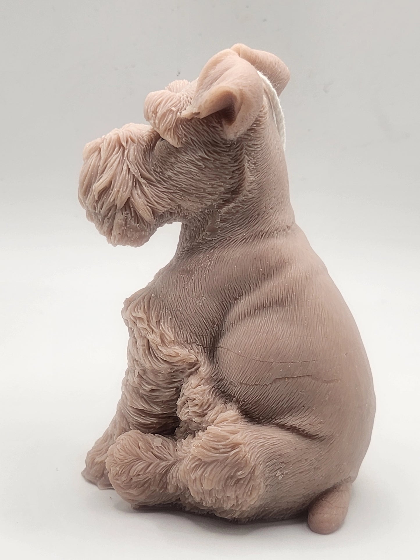 Schnauzer Dog Small Candle