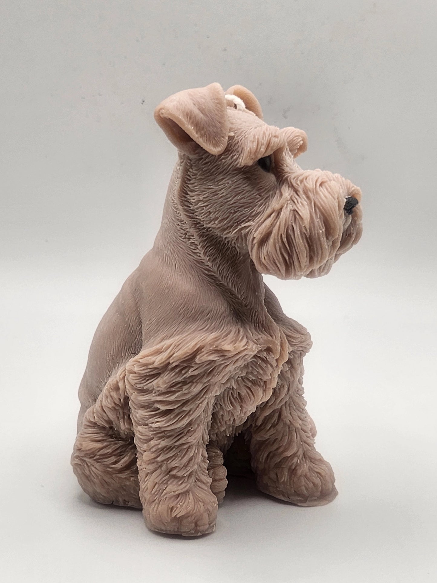 Schnauzer Dog Small Candle