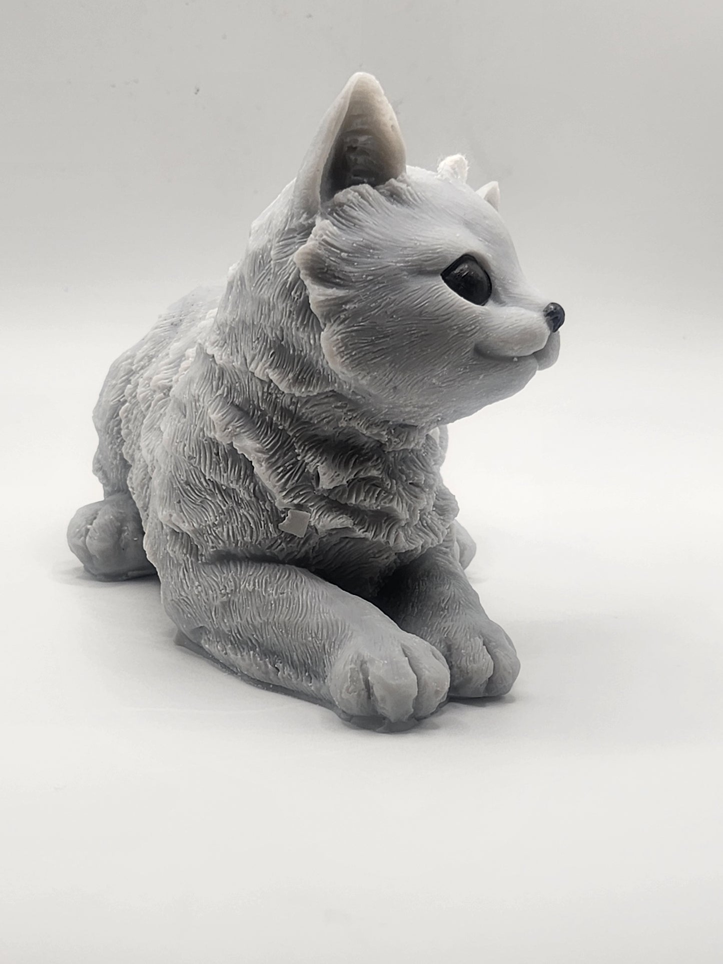 Cat Lying Candle
