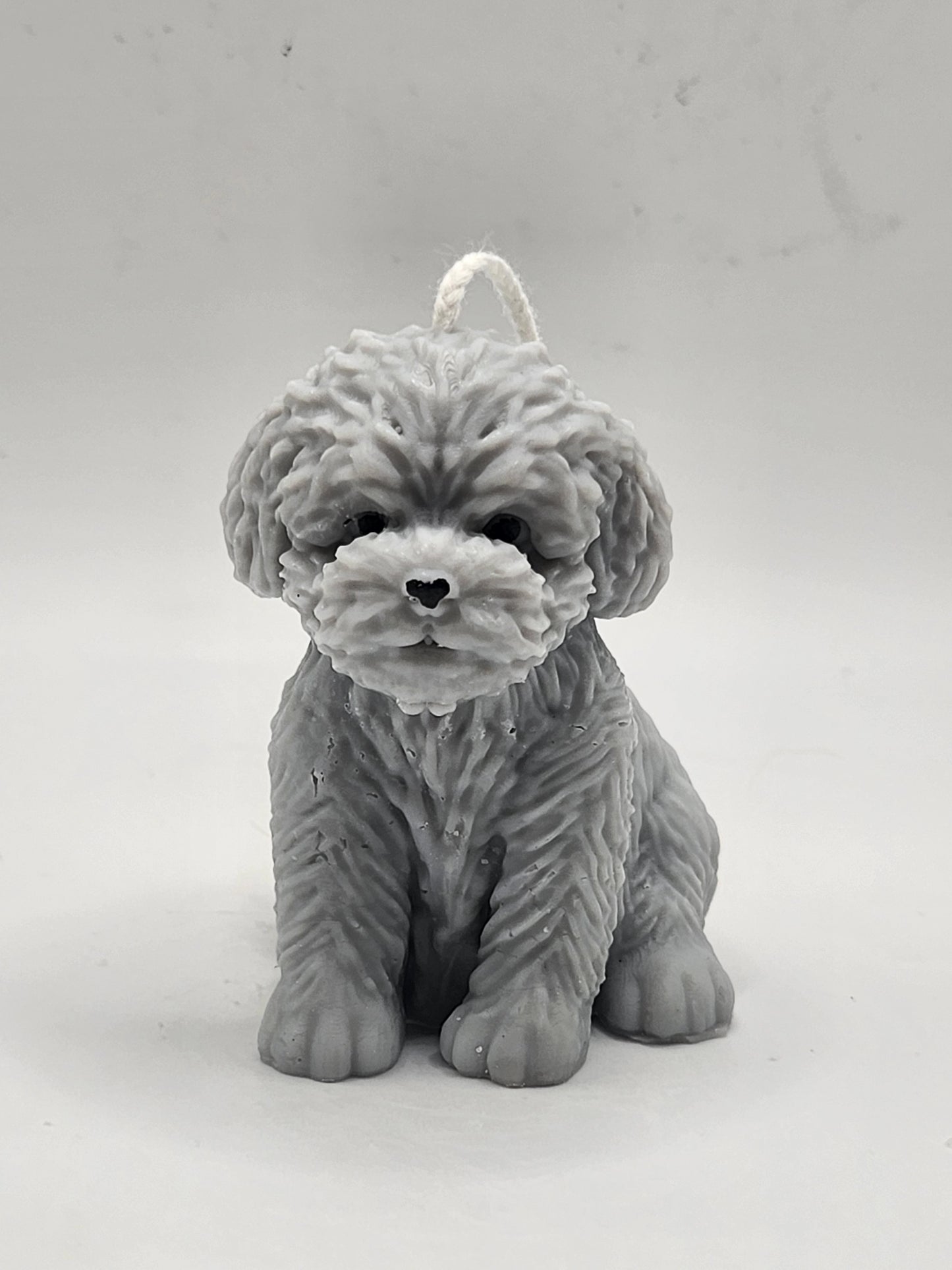 Small Puppy Dog Candle