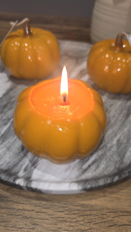 Glazed Pumpkin Spice Ornamental Candle