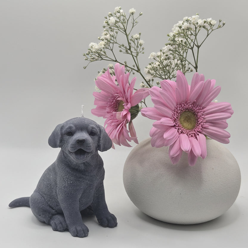 Labrador Dog Candle