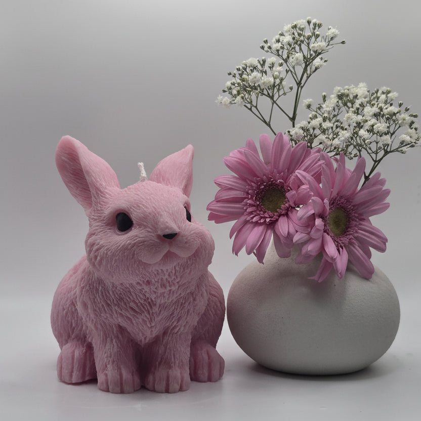 Bunny Rabbit Large Candle