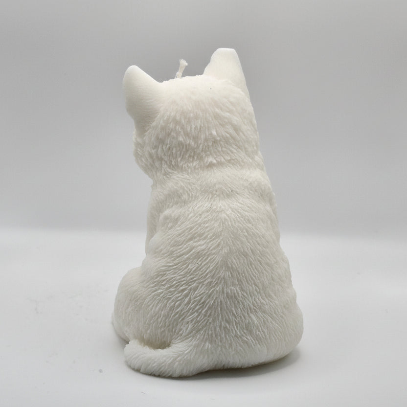 Siberian Husky  Dog Candle