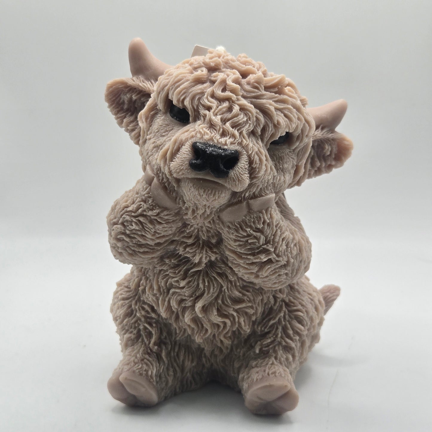 Large Highland Cow Candle