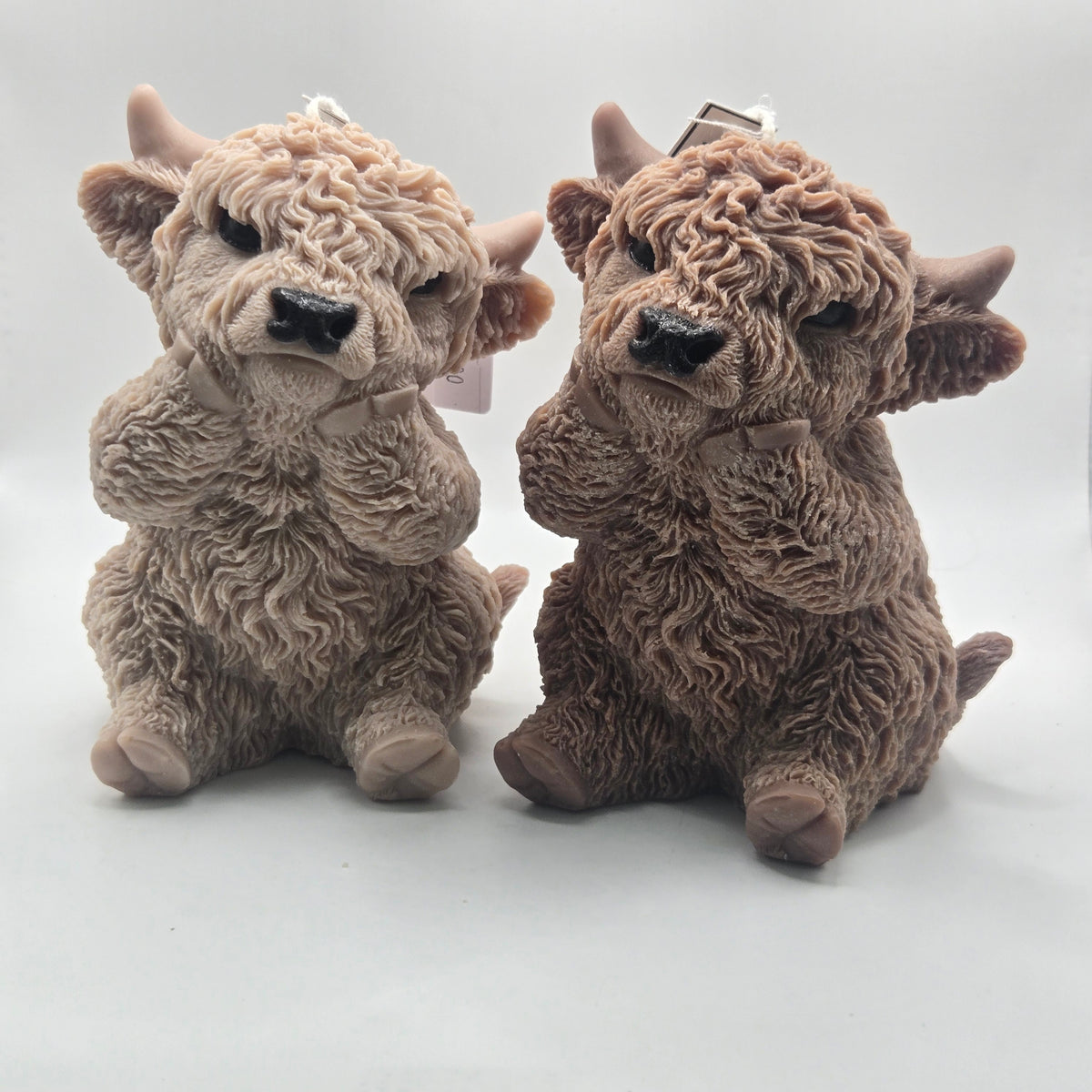 Large Highland Cow Candle