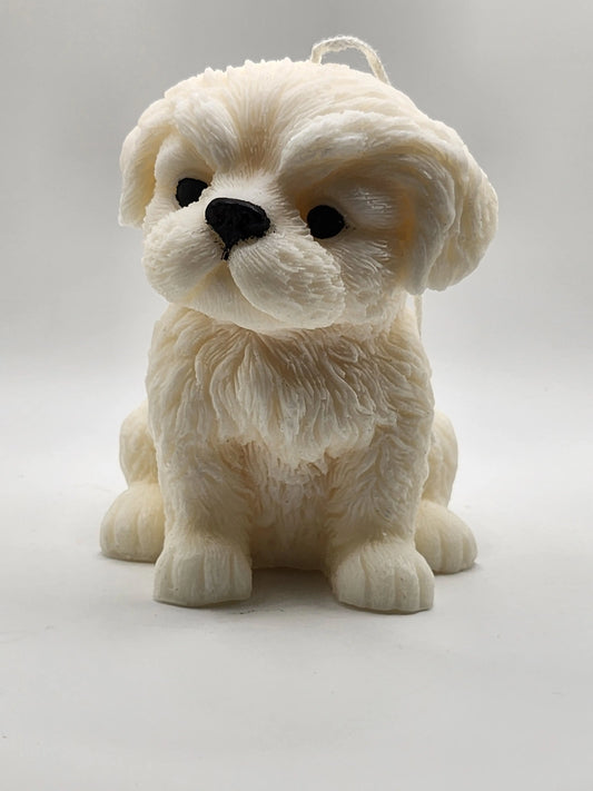 Shih Tzu Dog Candle