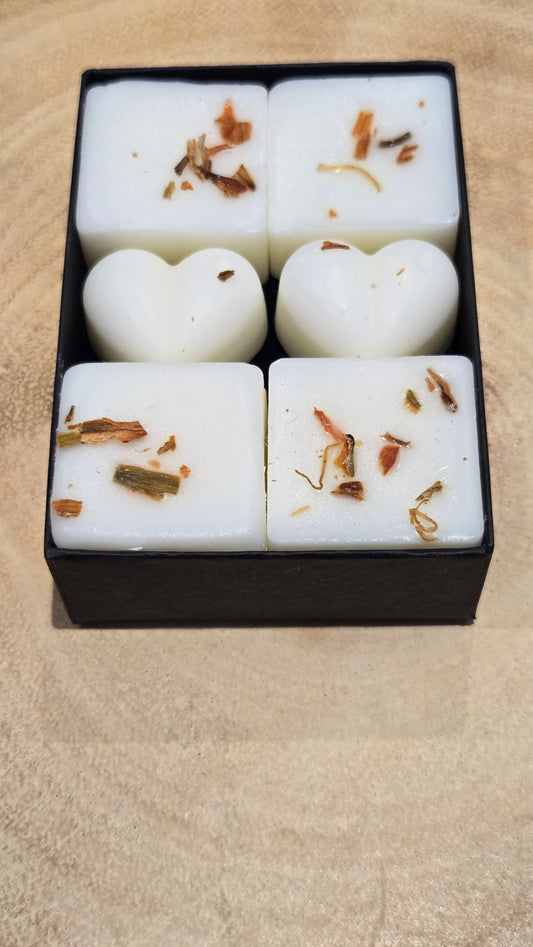 Fresh Orange Botanical Wax Melts - Boxed Set of 6 Soy Wax Melts