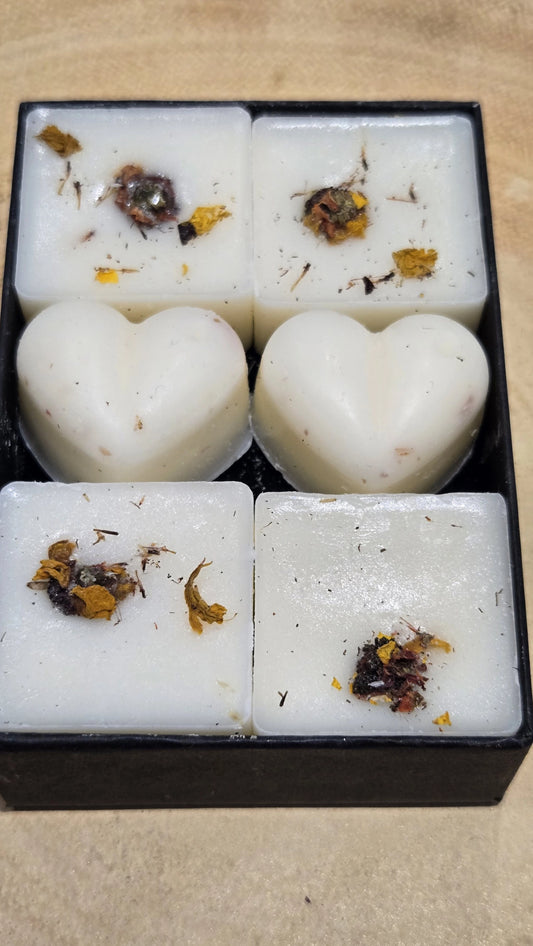 Vanilla Botanical Wax Melts - Boxed Set of 6 Soy Wax Melts