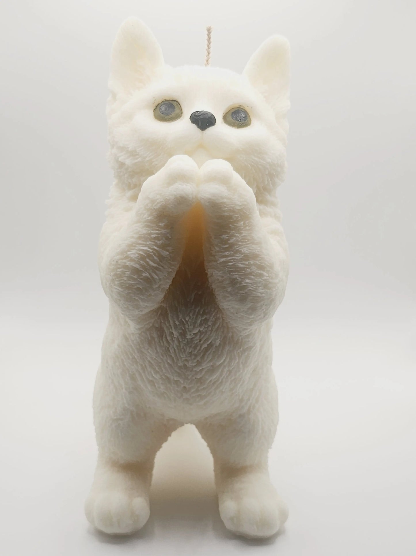 Standing Cat Large Candle