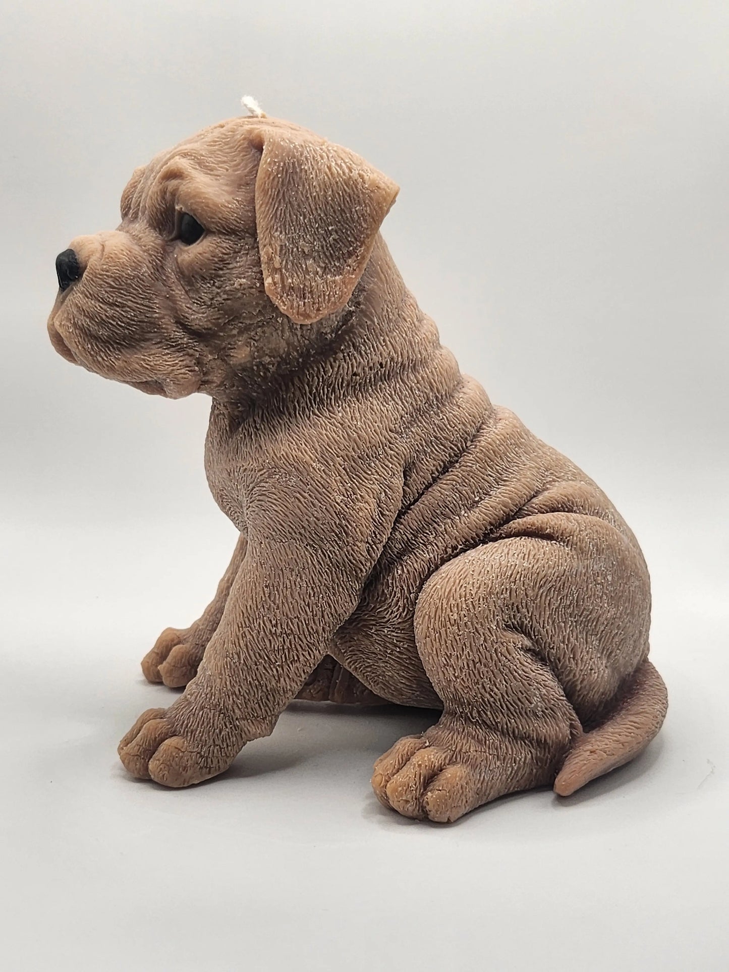 Boxer Dog Candle