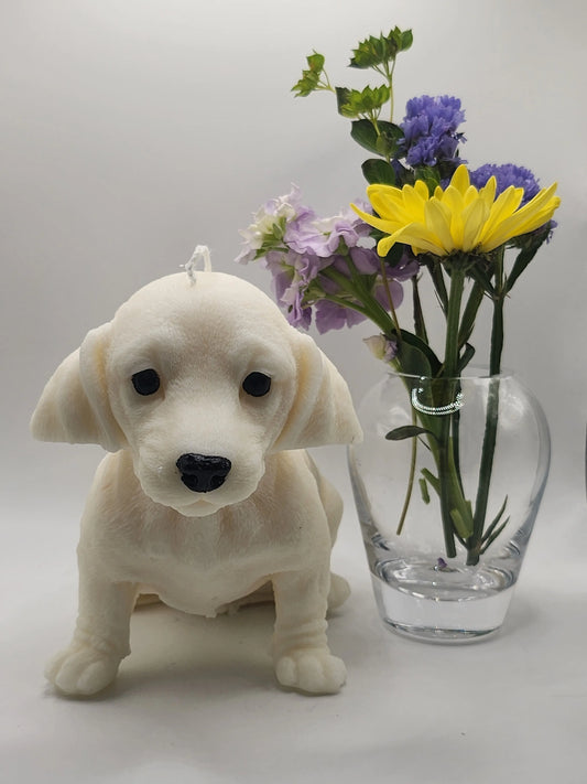 Dachshund Dog Candle
