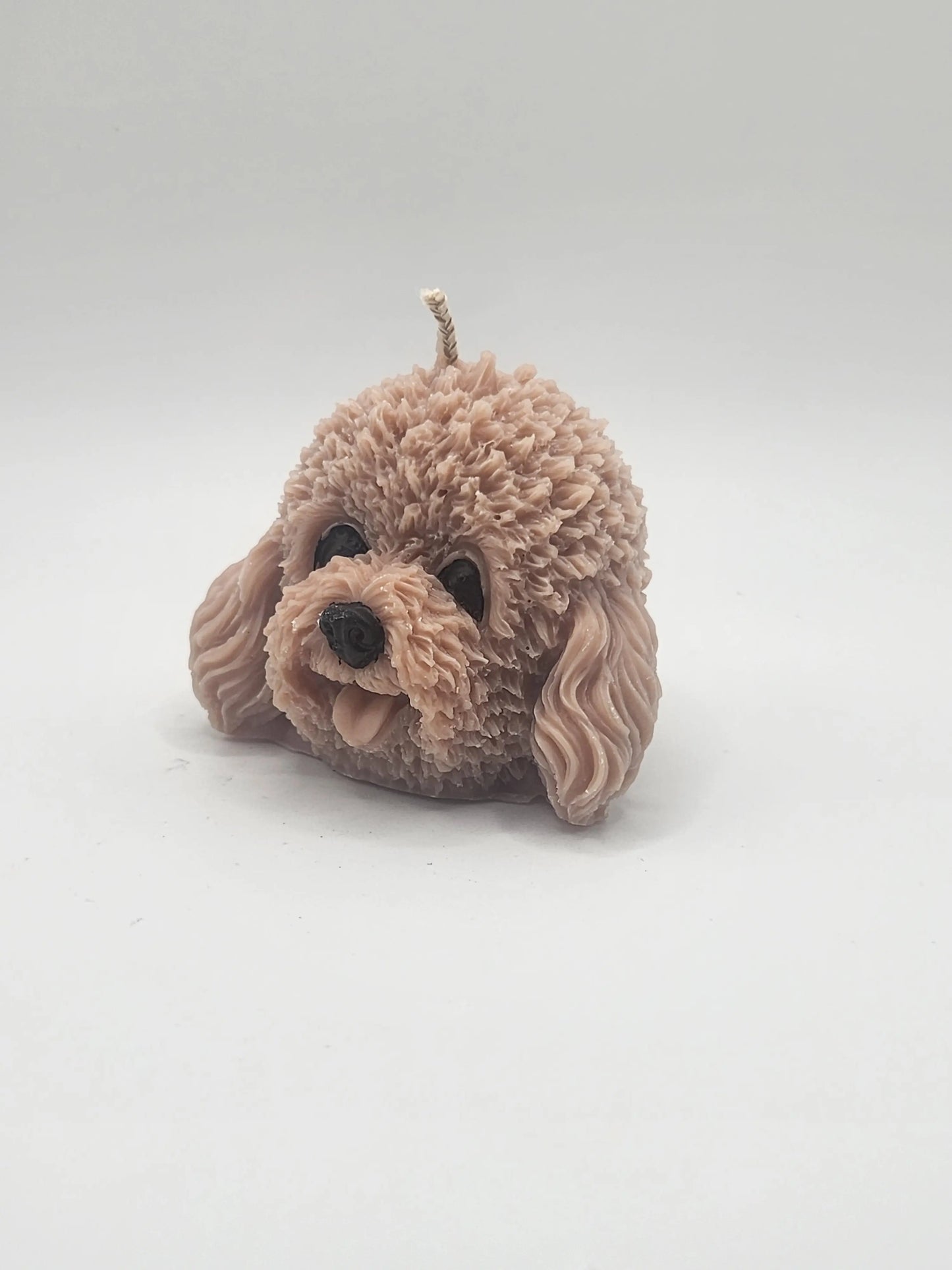 Puppy Dog  Head Small Candle
