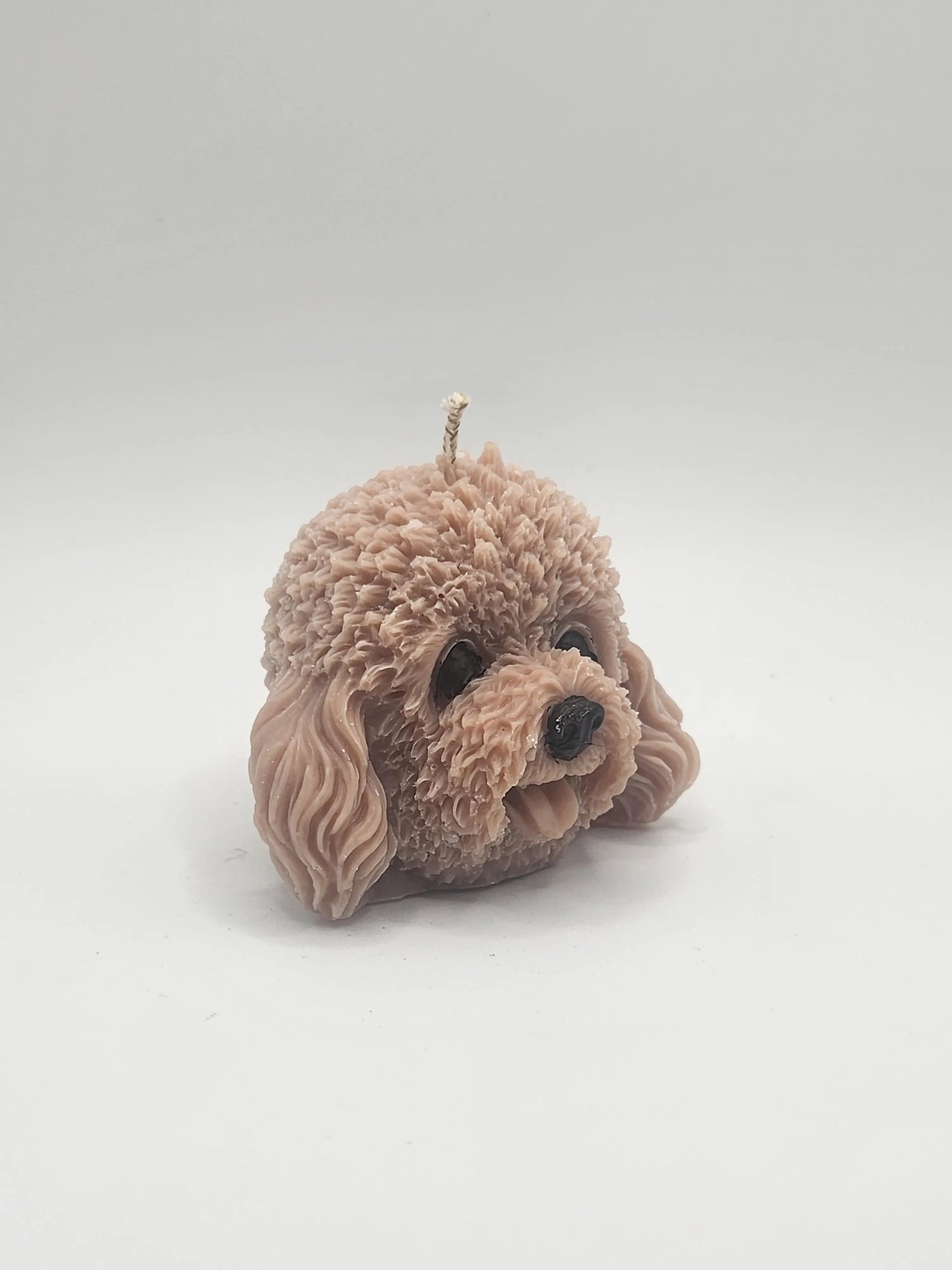 Puppy Dog  Head Small Candle