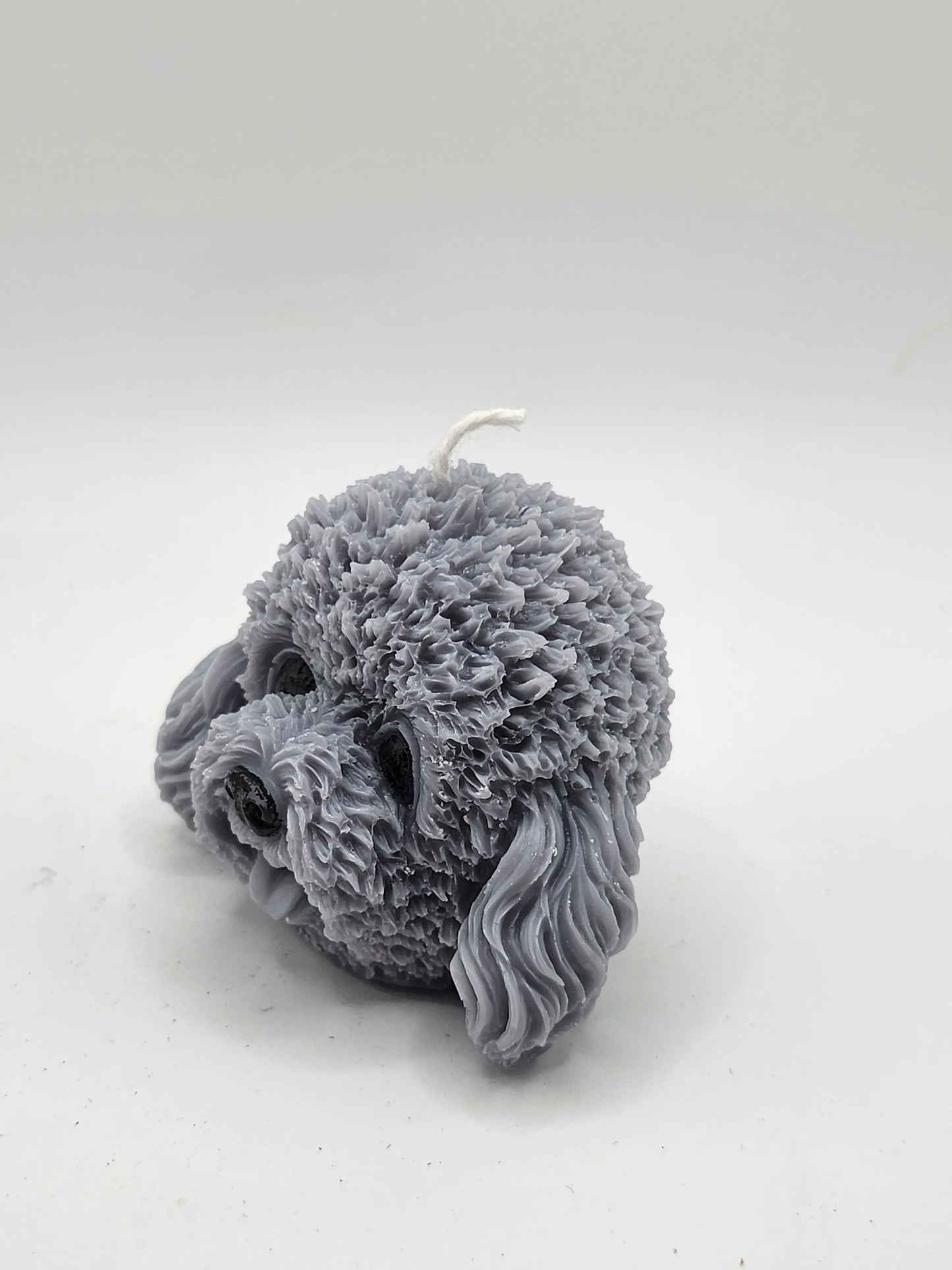 Puppy Dog  Head Small Candle
