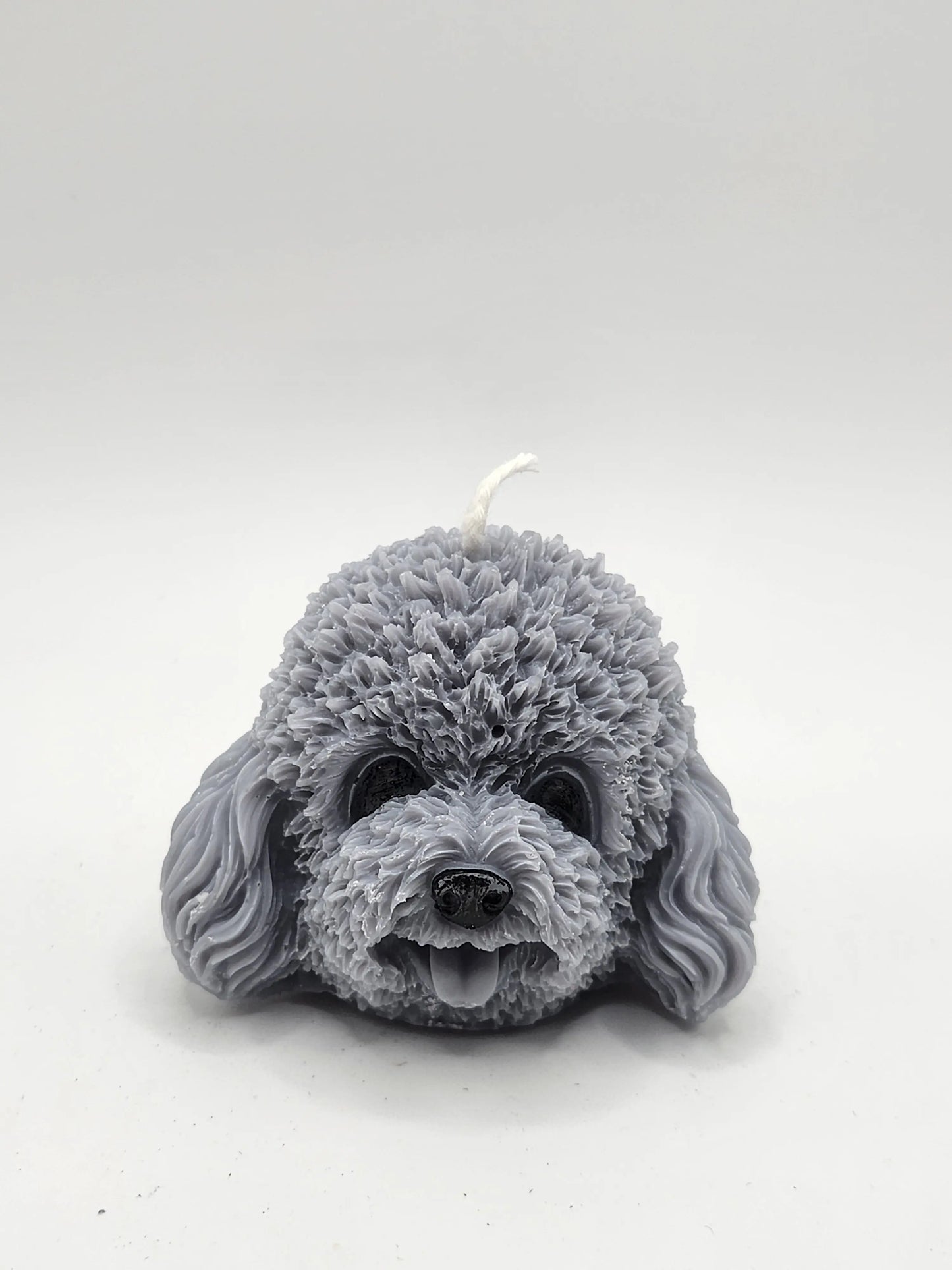Puppy Dog  Head Small Candle