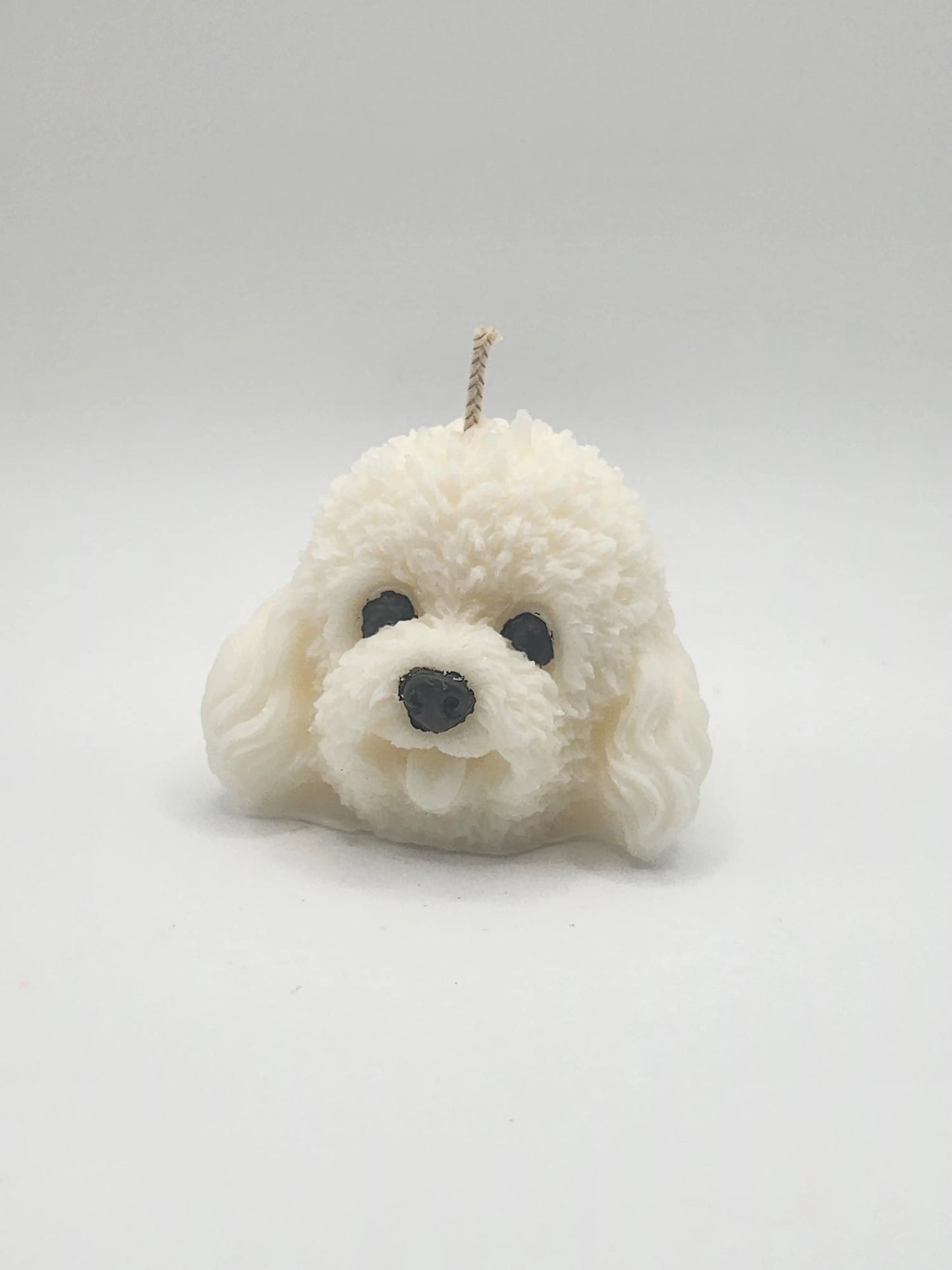 Puppy Dog  Head Small Candle