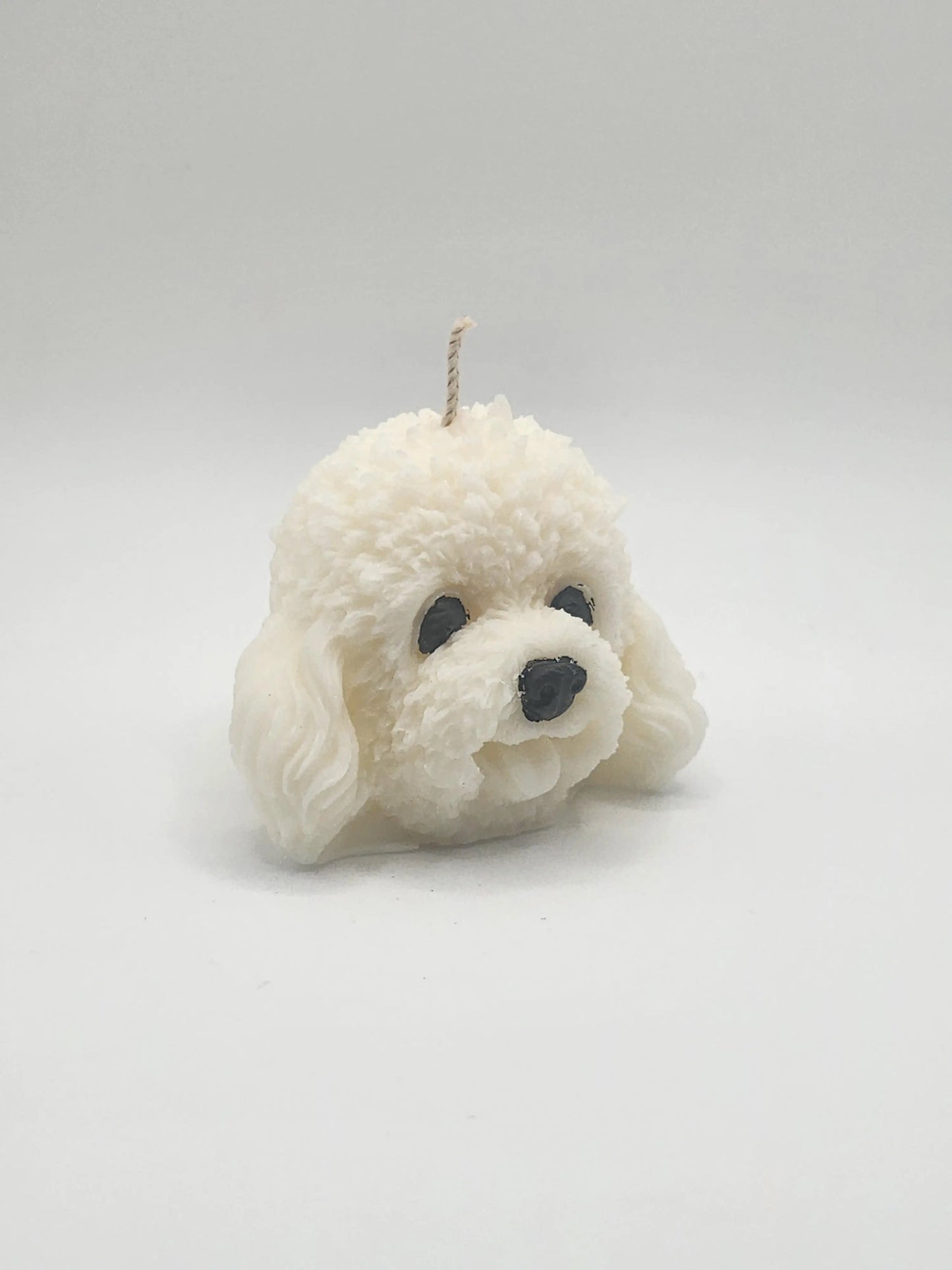 Puppy Dog  Head Small Candle