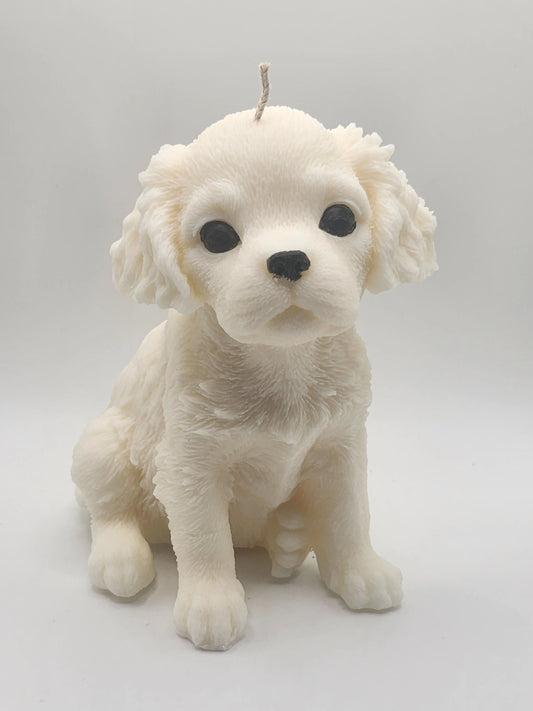 King Charles Spaniel Dog Candle