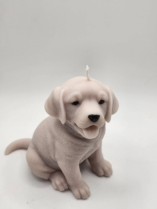 Labrador Dog Candle