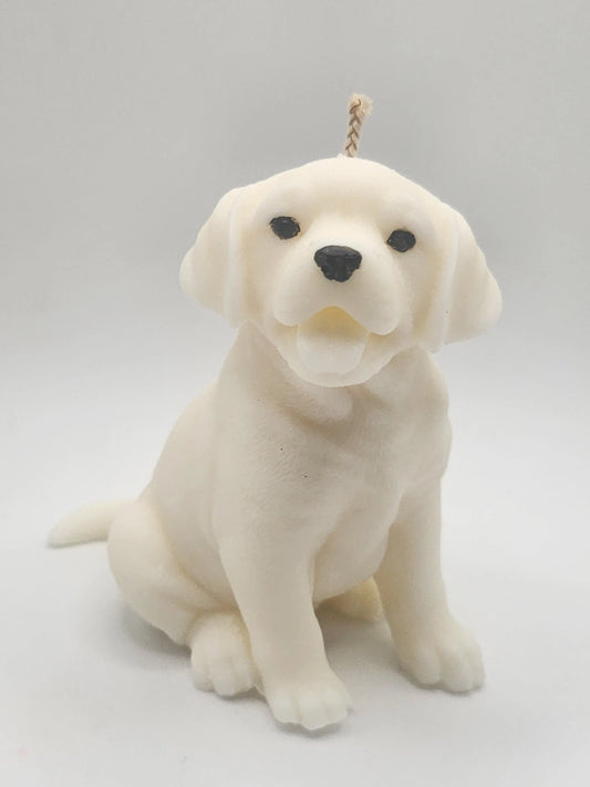 Labrador Dog Small Candle