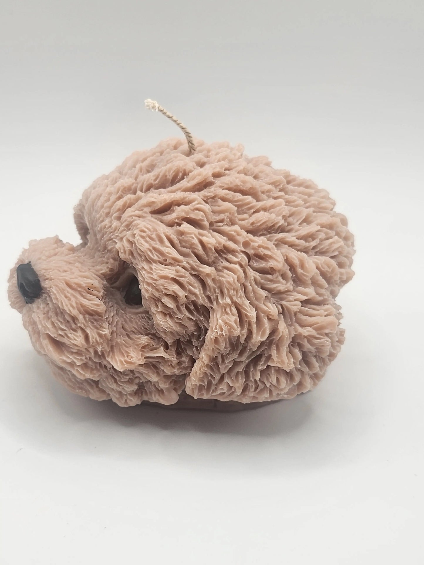 Puppy Dog  Head Medium Candle