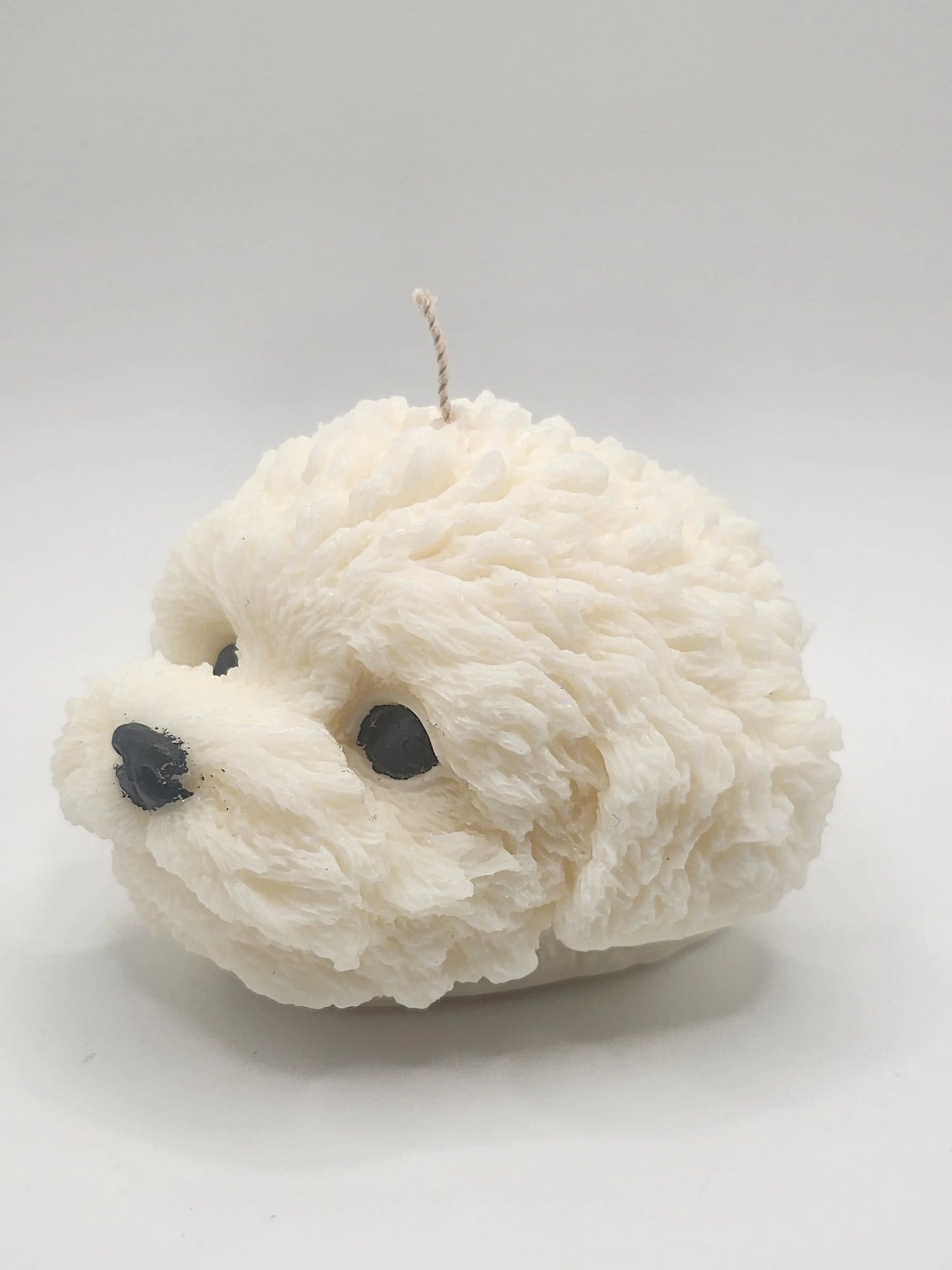 Puppy Dog  Head Medium Candle
