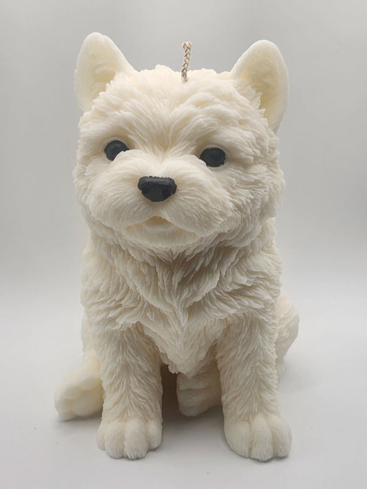 West Highland Terrier Candle