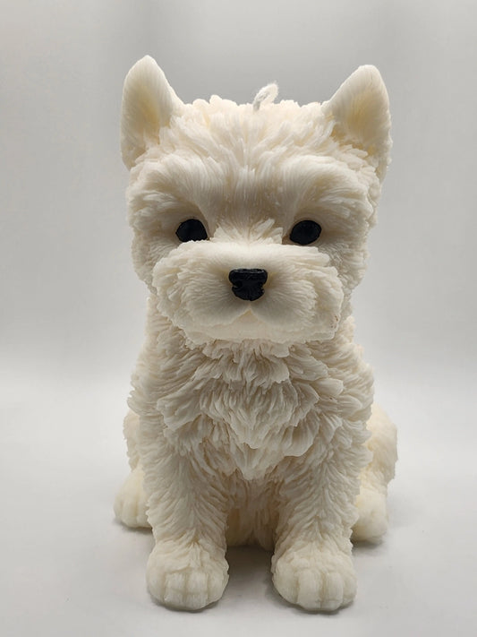 Yorkshire Terrier Dog Candle