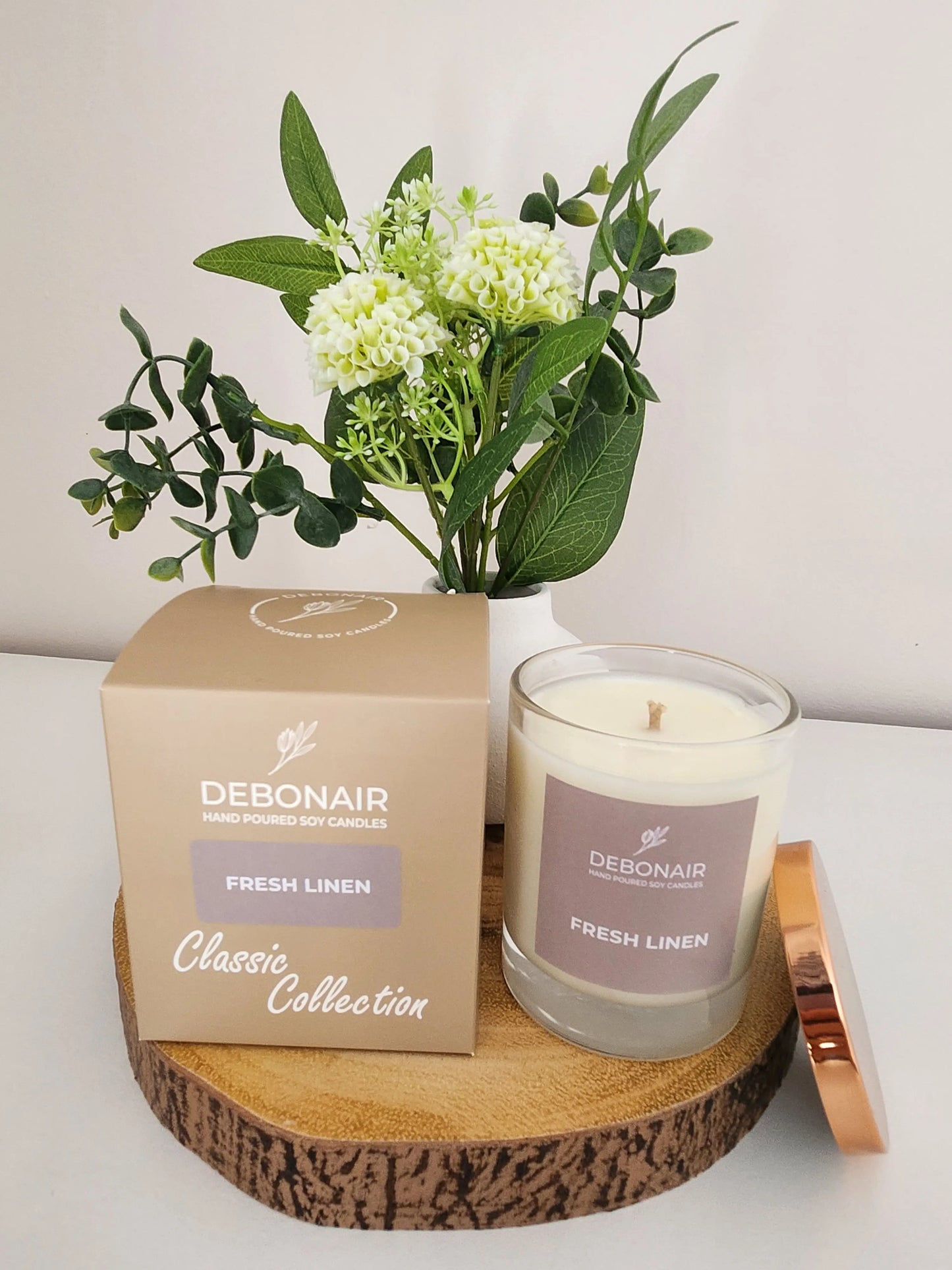 Fresh Linen 160g Candle