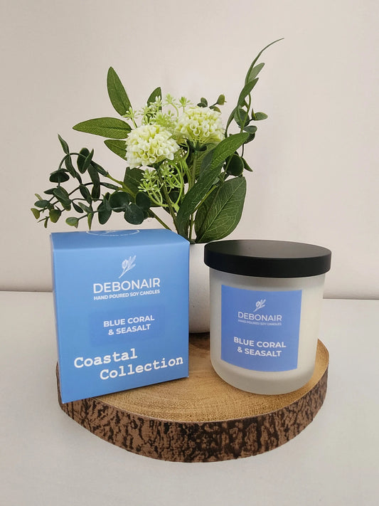 Blue Coral & Seasalt 160g Candle