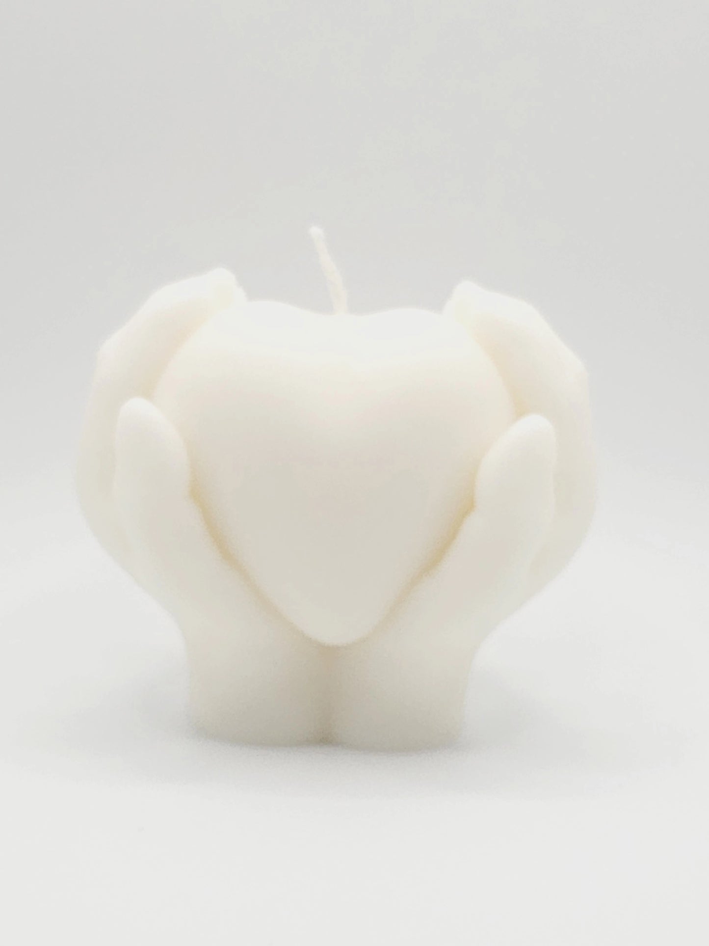 Heart In Hands Candle