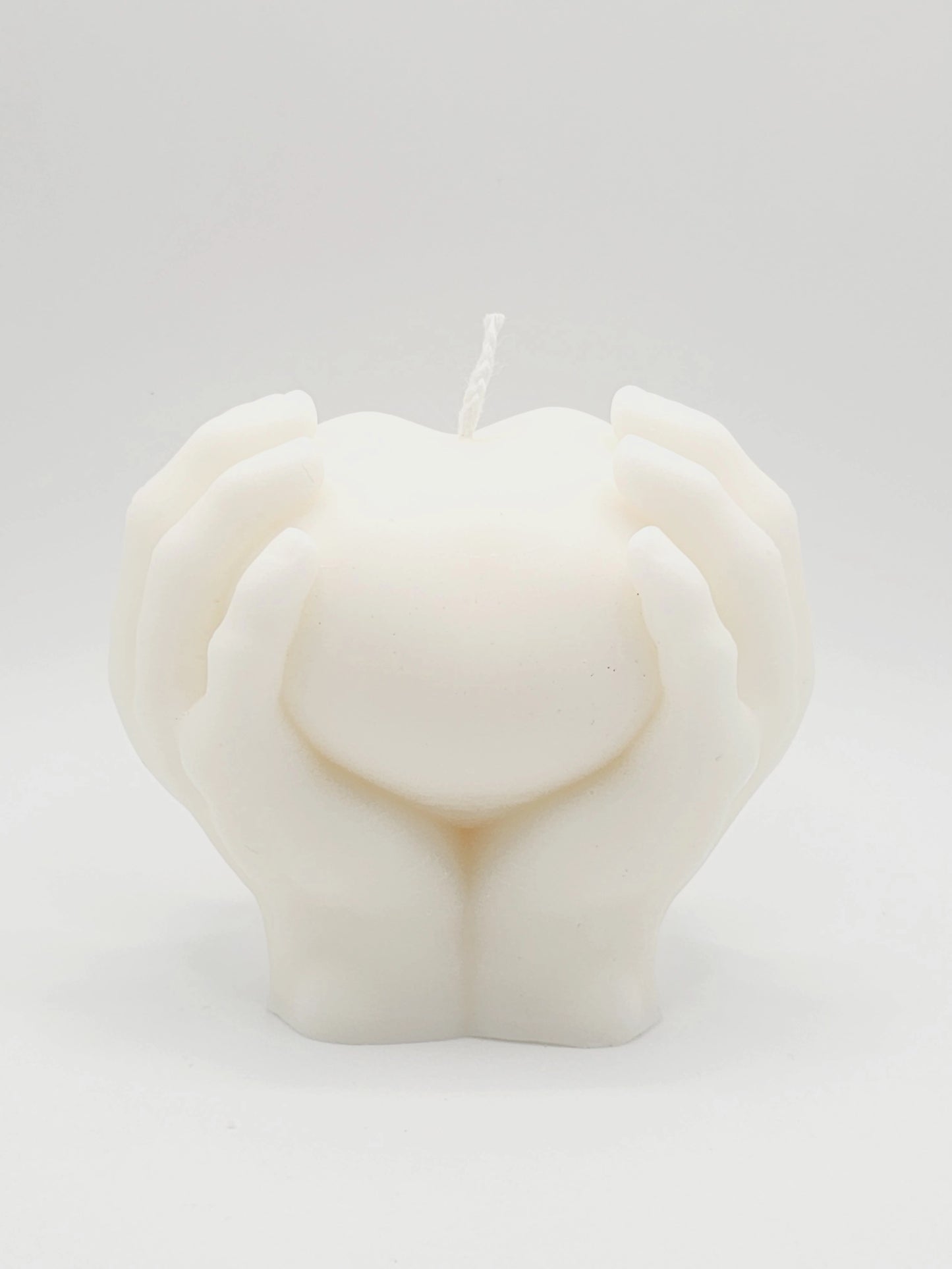 Heart In Hands Candle