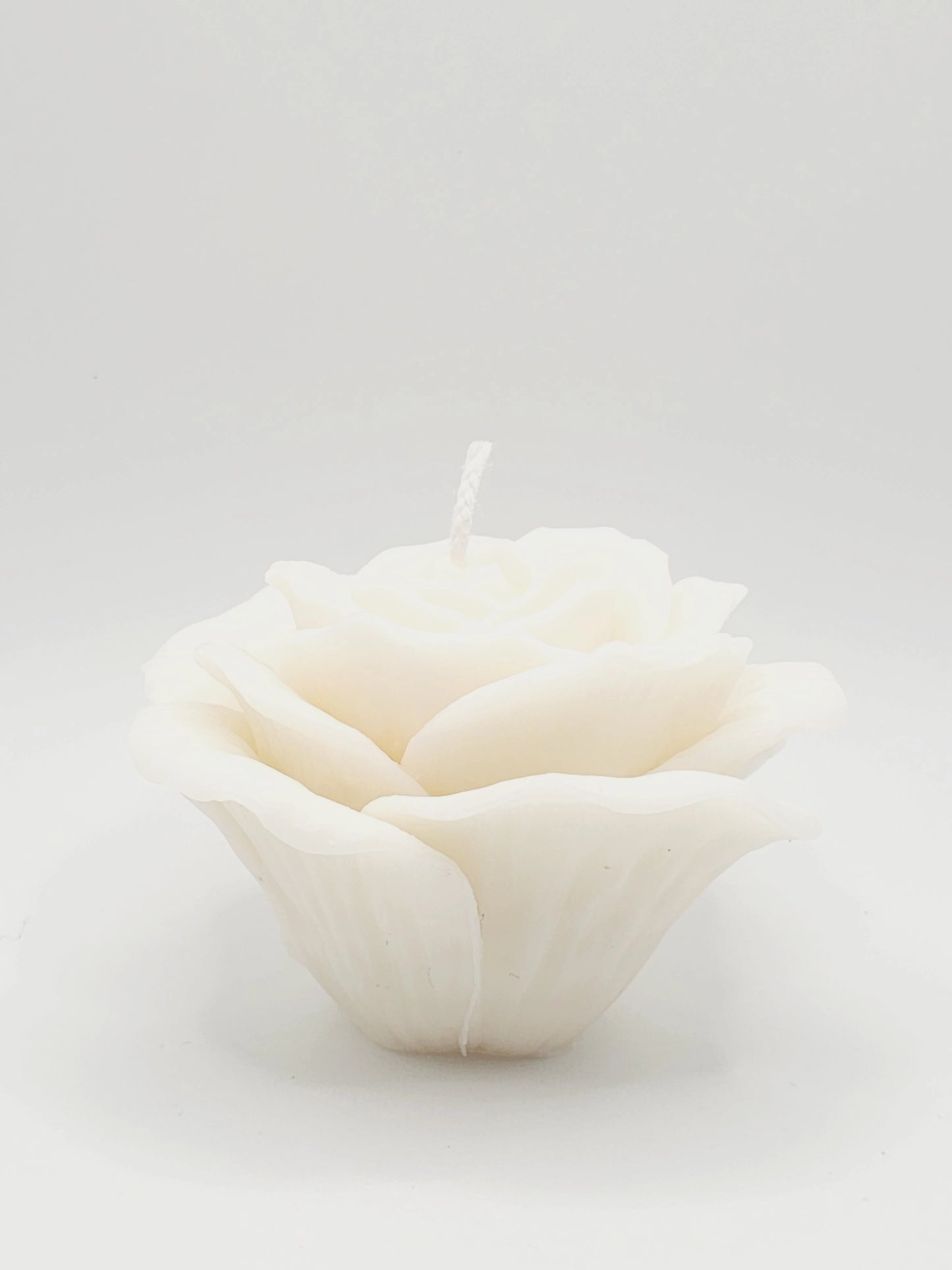 Open Rose Delicate Candle