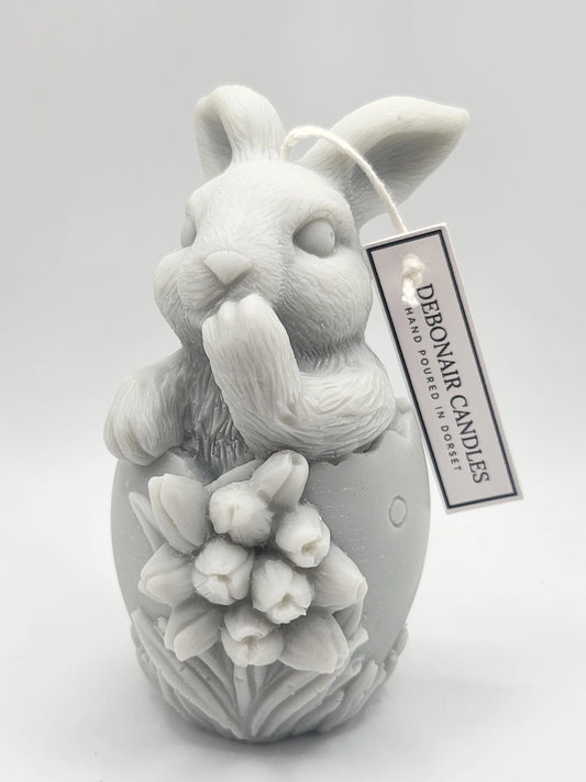 Tulip Rabbit Candle