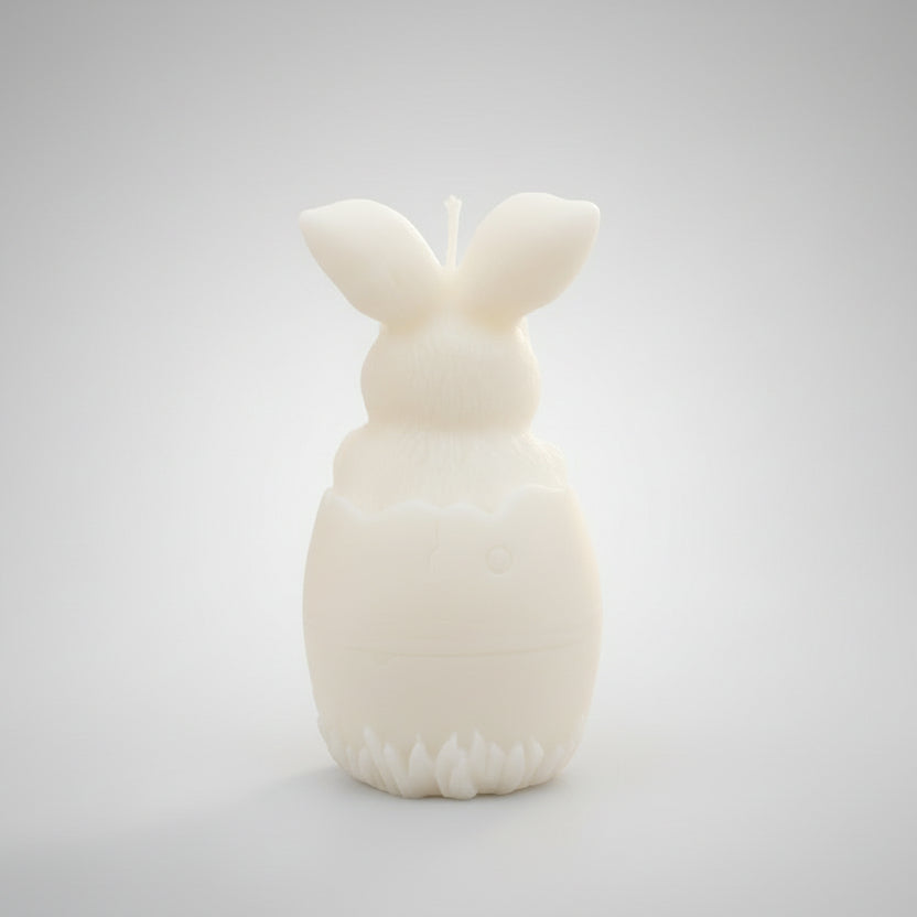 Daisy Rabbit Candle